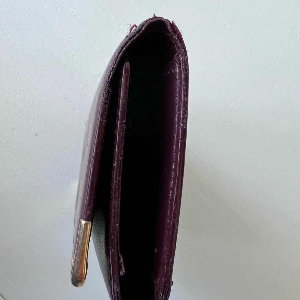 Authentic Must de Cartier, 6 key ring holder . Burgundy calfskin - Picture 7 of 11